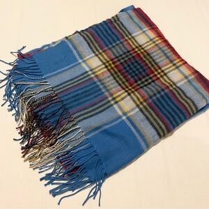 Zara Plaid Women's Scarf 70” x 30”